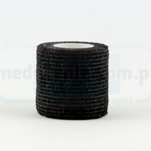 Banda adesiva 5cm*4,5m 1pc nero elastico, autoadesivo